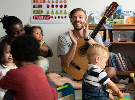 Kindergarten Musikunterricht