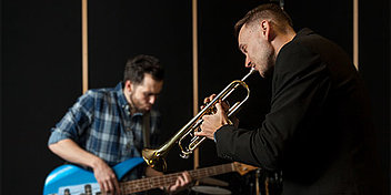 Trompetenunterricht bei der Musikschule